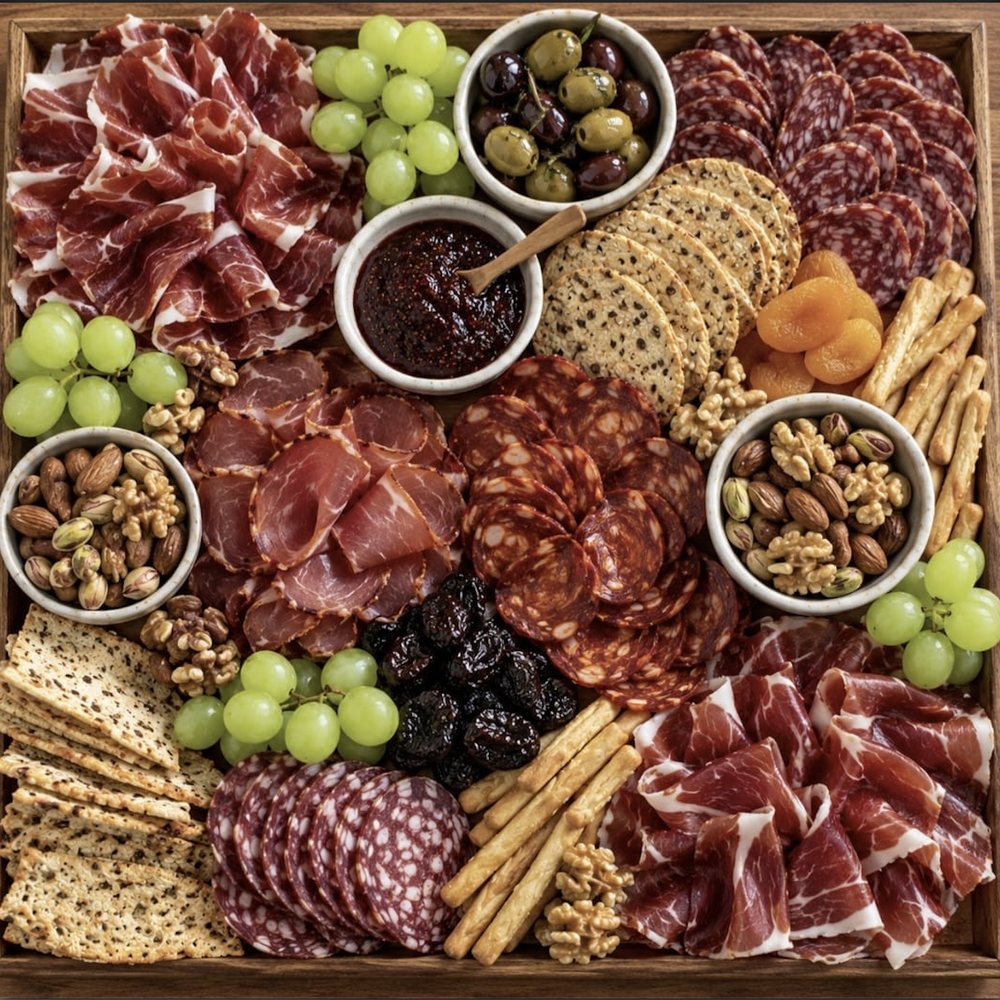 Selección gourmet de ibéricos en caja